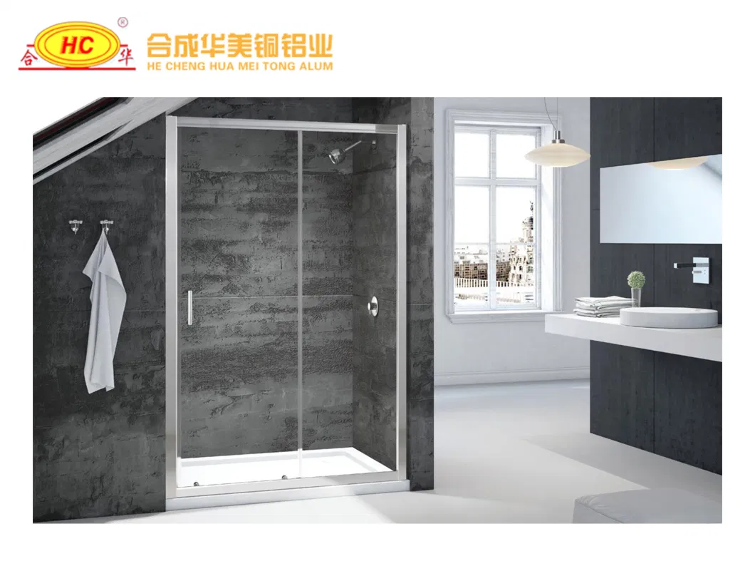 Customized Pivot Shower Door with Optional Side Panel