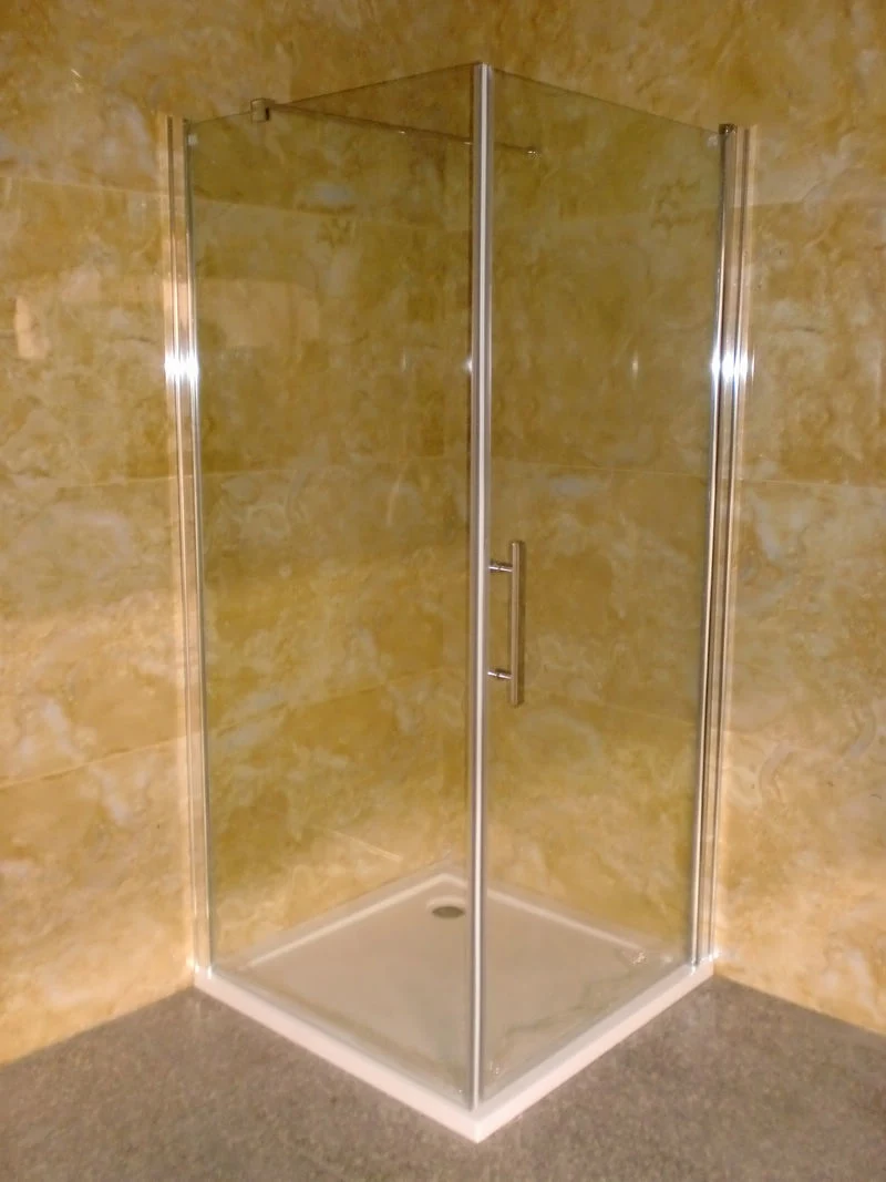 High Quality Hinged 8mm Toughened Glass Shower Enclosure Competitive Price 90