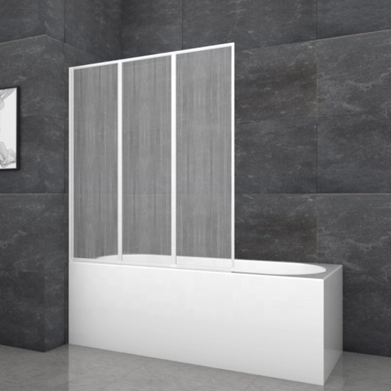Glass Door Rectangle Shower Room Folding Shower Enclosure Corner