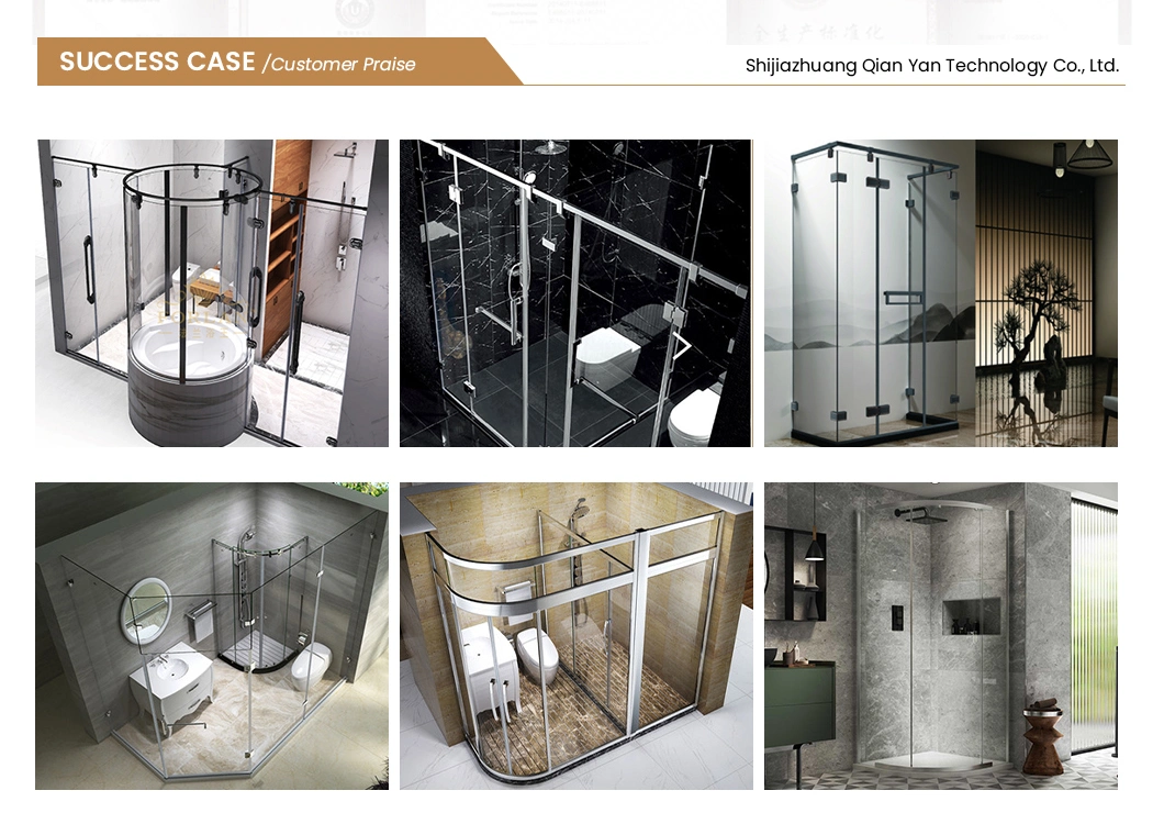 Qian Yan Outdoor Luxury Shower China LED Luxury Integrated Shower Enclosure Manufacturing Custom Intelligent Integrated Folded Shower Enclosure