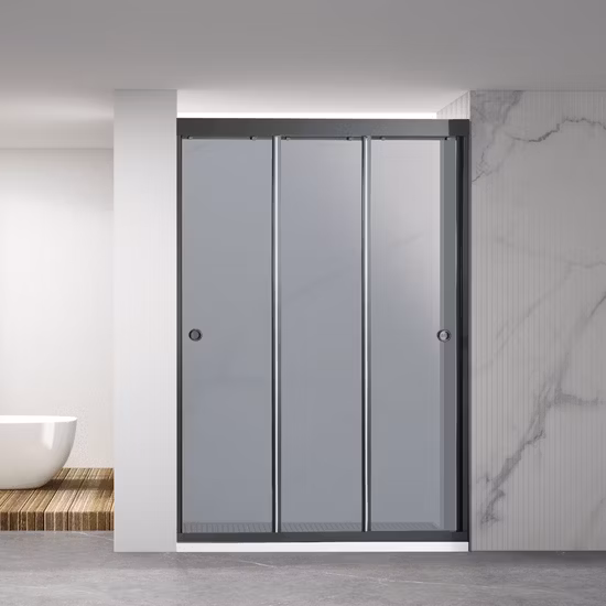 Customized Size Aluminum Frame Sliding Door Shower Enclosures with Trays